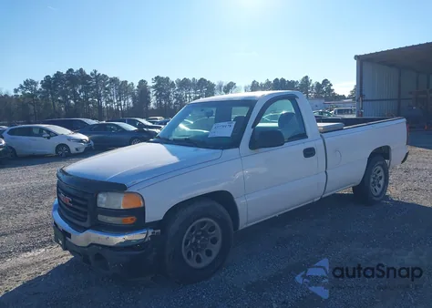 2007 GMC Sierra 1500 Classic Work Truck from USA, damaged, VIN 3GTEC14X37G200502